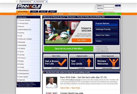 pinnaclesports.com|pinnacle anmelden.